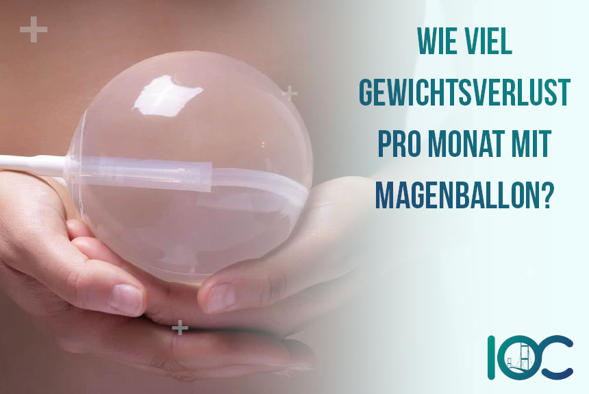 Wie viel Gewichtsverlust pro Monat mit Magenballon?